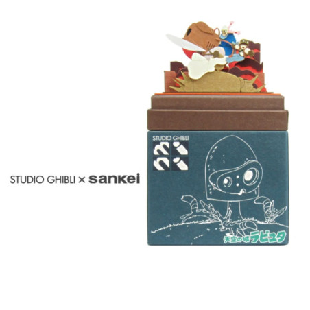 Paper Theaters - Paper Craft Mini Sheeta’s rescue - Castle in the Sky