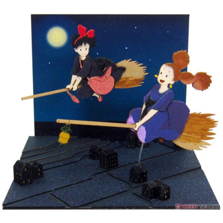 Paper Theaters - Paper Craft Mini Senpai Majyo-san - Kiki’s Delivery Service