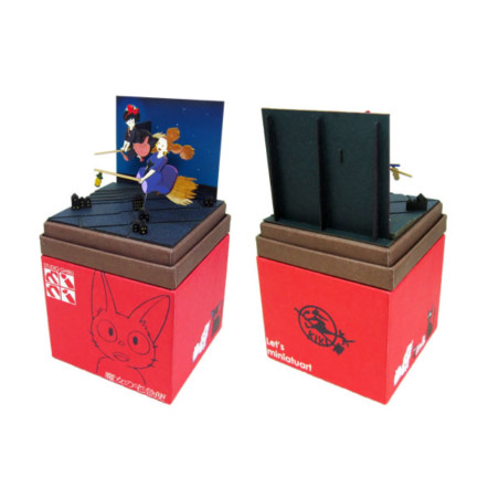 Paper Theaters - Paper Craft Mini Senpai Majyo-san - Kiki’s Delivery Service