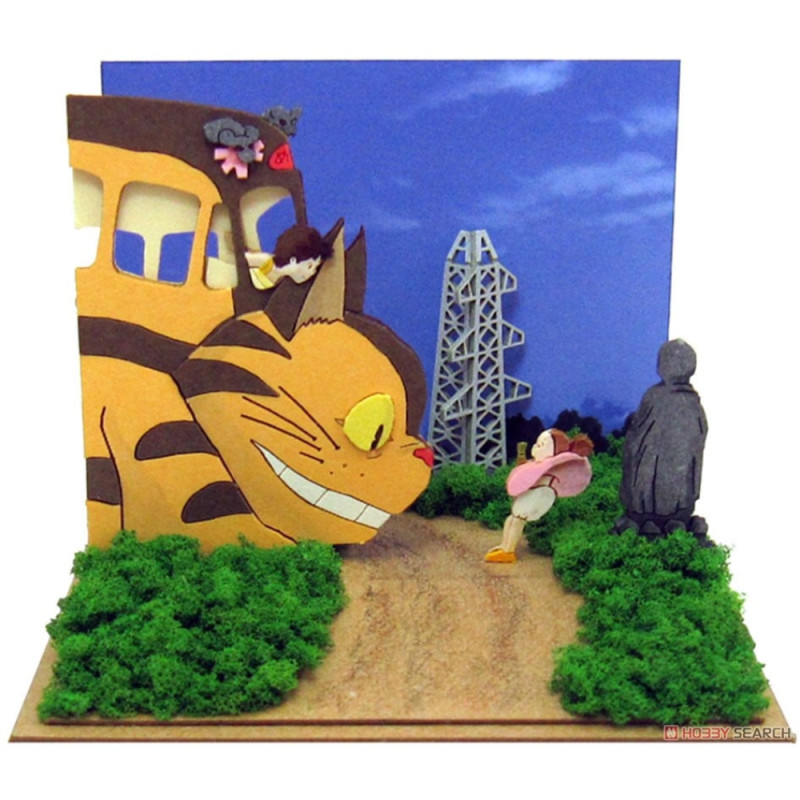 Paper Theaters - Paper Craft Mini Mei & Catbus - My Neighbor Totoro