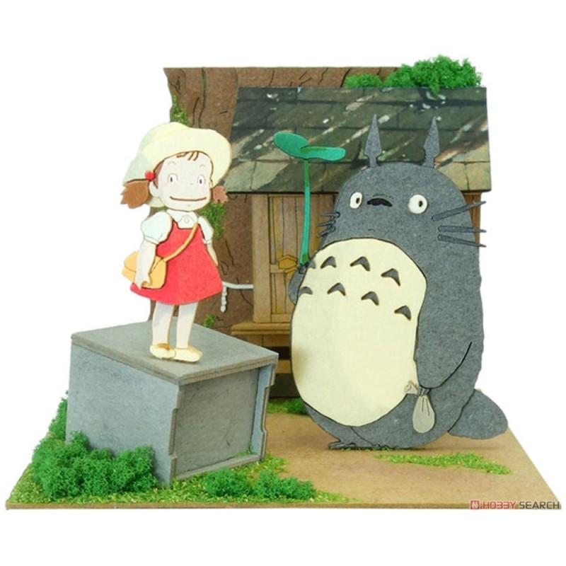 Paper Theaters - Paper Craft Mini In front of the shrine - My Neighbor Totoro