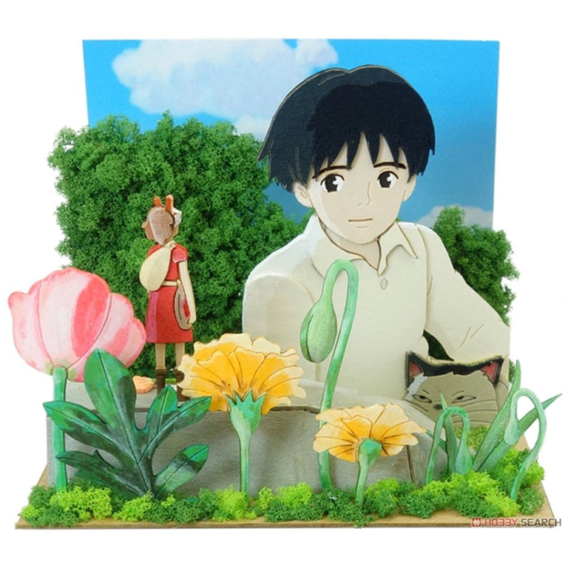 Teatros de papel - Diorama de papel mini Sho & Arrietty - Arrietty