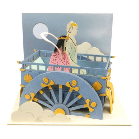 Paper Theaters - Paper Craft Mini Pick-up from the Moon - The Tale of Princess Kaguya