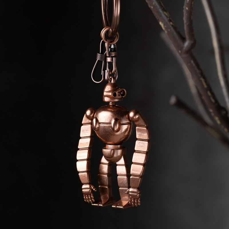 Keychains - Metal Keyring Robot Soldier - Castle in the Sky