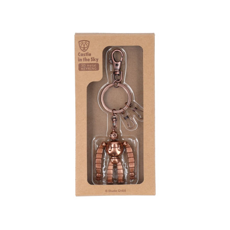 Llaveros - Porte-Clés de collection Robot Soldat effet bronze - Le Château dans
