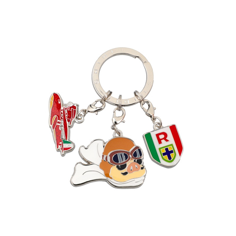 Keychains - 3 pieces Key Ring Marco - Porco Rosso