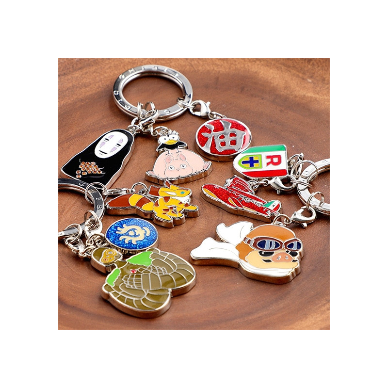 Keychains - 3 pieces Key Ring Robot Soldier - Castle in the Sky