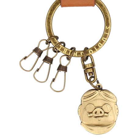 Keychains - Leather Keychain Marco - Porco Rosso