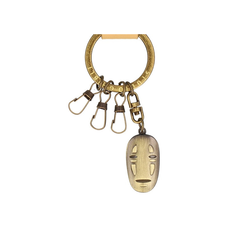 Keychains - Leather Keychain No Face - Spirited Away
