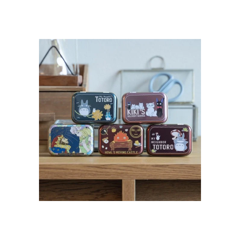Accessories - Small metal box Totoro flower - My Neighbor Totoro