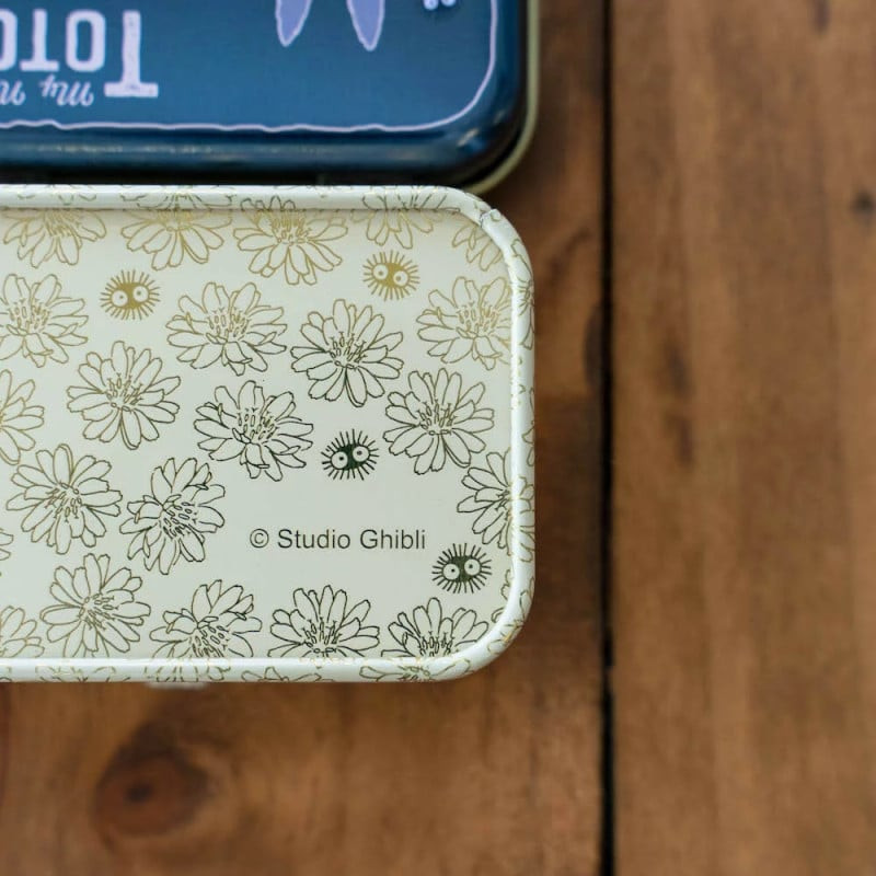 Accessories - Small metal box Totoro flower - My Neighbor Totoro