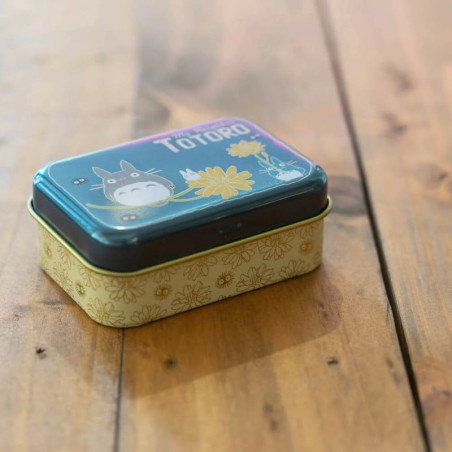Accessories - Small metal box Totoro flower - My Neighbor Totoro