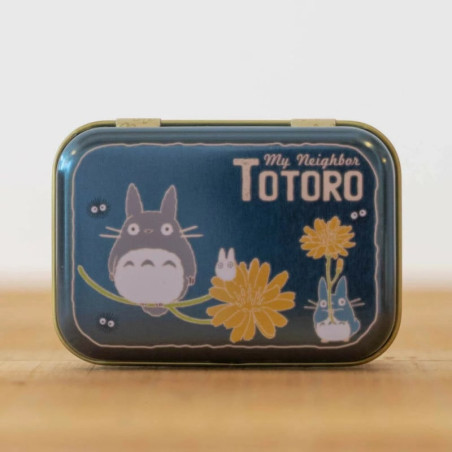 Accessories - Small metal box Totoro flower - My Neighbor Totoro