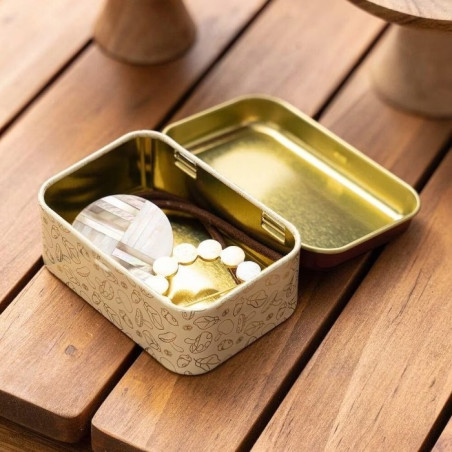 Accessories - Small metal box Totoro mushroom - My Neighbor Totoro