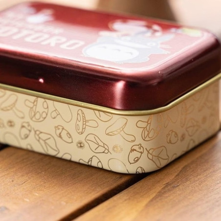 Accessories - Small metal box Totoro mushroom - My Neighbor Totoro