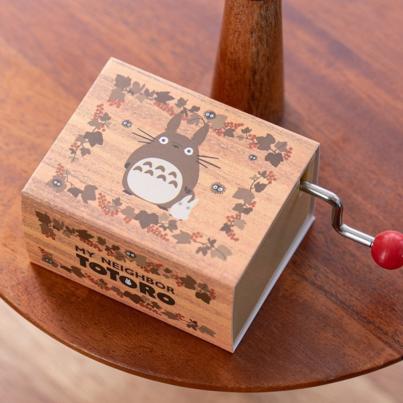 Music Boxes - Hand crank music box Autumn leaf - My Neighbor Totoro