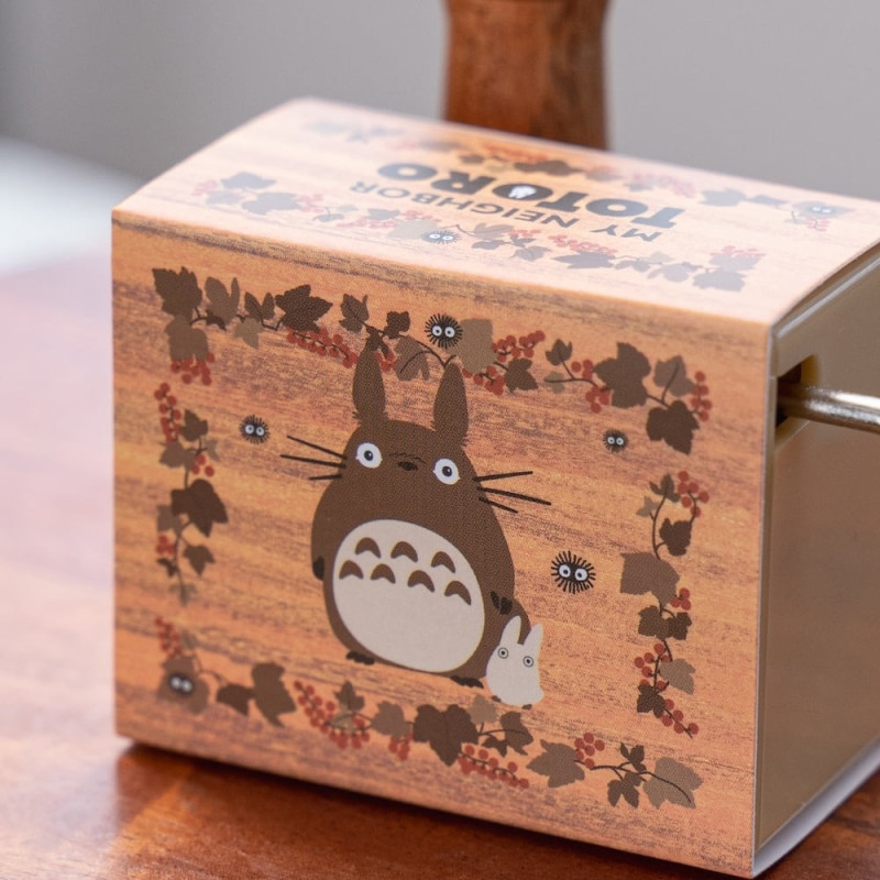 Music Boxes - Hand crank music box Autumn leaf - My Neighbor Totoro