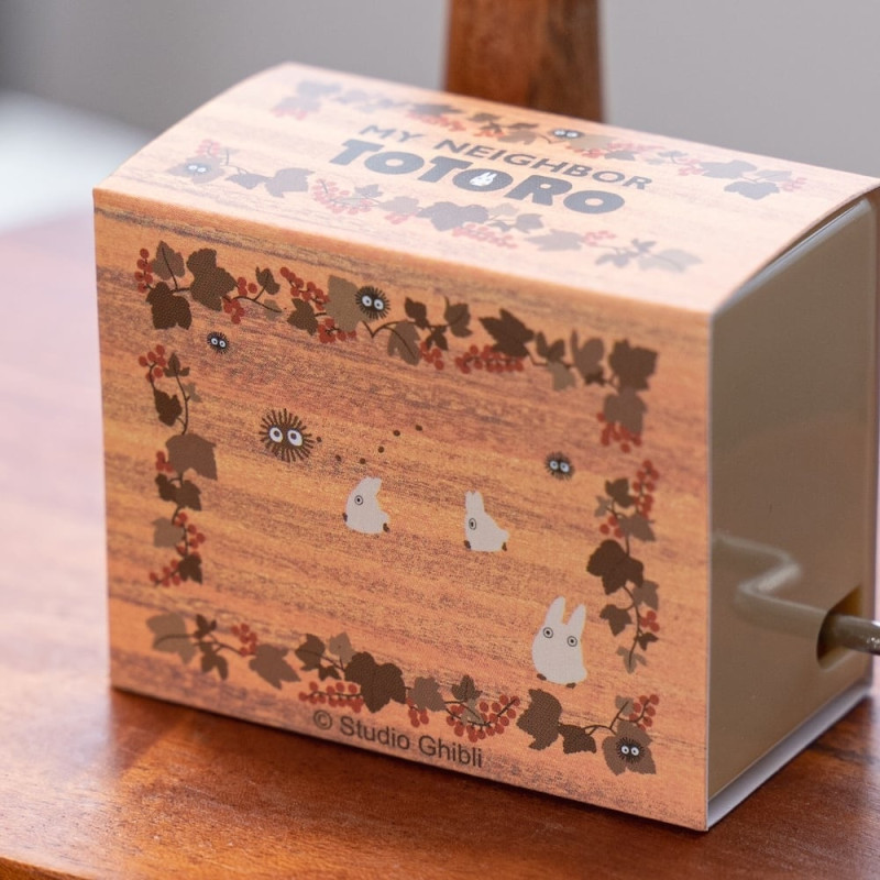 Music Boxes - Hand crank music box Autumn leaf - My Neighbor Totoro