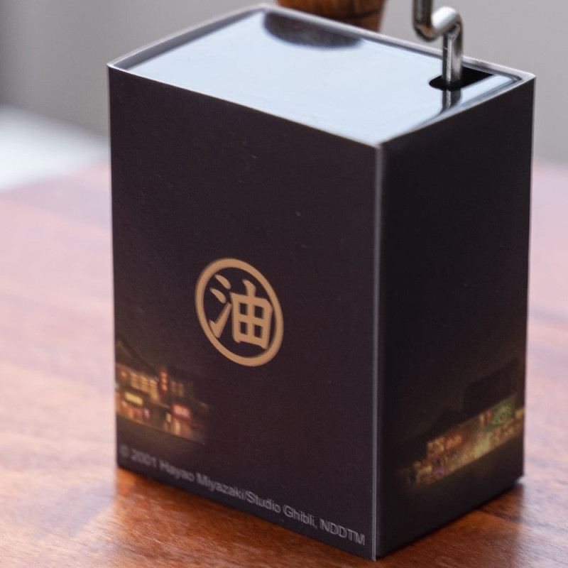 Music Boxes - Hand crank music box Night view - Spirited Away