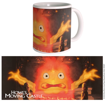 Tazas y tazones - Taza Ghibli 11 - Calcifer - El castillo ambulante