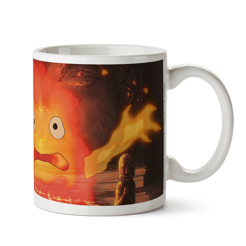 Tazas y tazones - Taza Ghibli 11 - Calcifer - El castillo ambulante