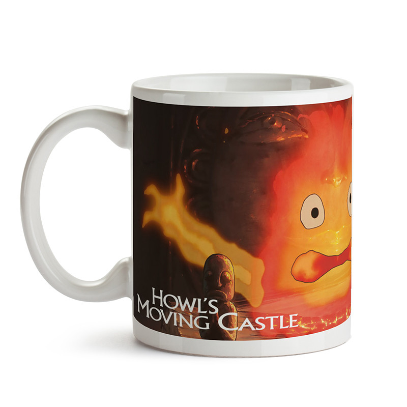 Tazas y tazones - Taza Ghibli 11 - Calcifer - El castillo ambulante