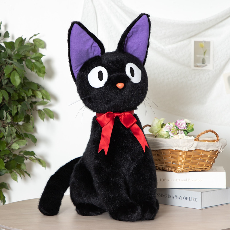 Peluches Clásicas - Peluche gigante Jiji de 70 cm - Nicky, la aprendiz de bruja