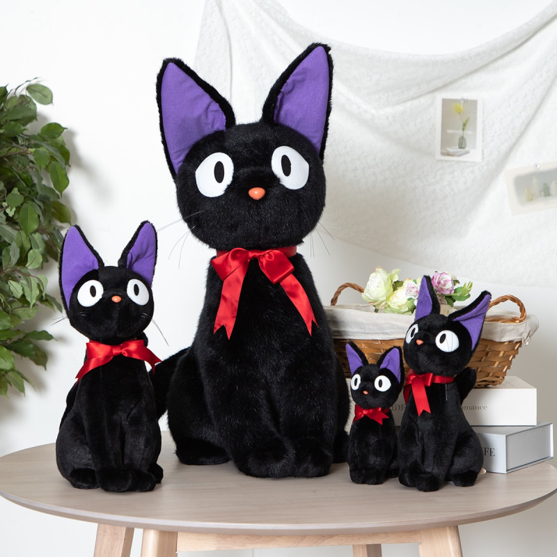 Peluches Clásicas - Peluche gigante Jiji de 70 cm - Nicky, la aprendiz de bruja
