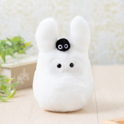Peluches Beanbag - Beanbag Totoro Blanco con negro - Mi vecino Totoro
