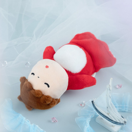 Nakayoshi Plush - Beanbag Ponyo Dozing Off - Ponyo on the Cliff Nakayoshi Plush - Beanbag Ponyo Dozing Off - Ponyo on the Cliff