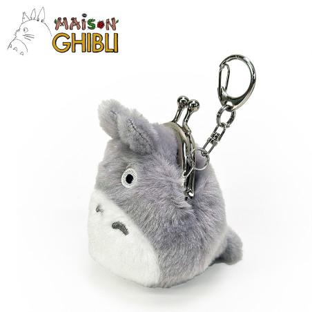 Monederos de peluche - Mini-porte-monnaie Funwari Totoro Gris - Mon Voisin Totoro