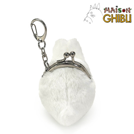 Monederos de peluche - Mini-porte-monnaie Funwari Totoro Blanc - Mon Voisin Totoro
