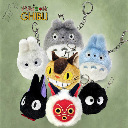 Monederos de peluche - Mini-porte-monnaie Funwari Totoro Blanc - Mon Voisin Totoro