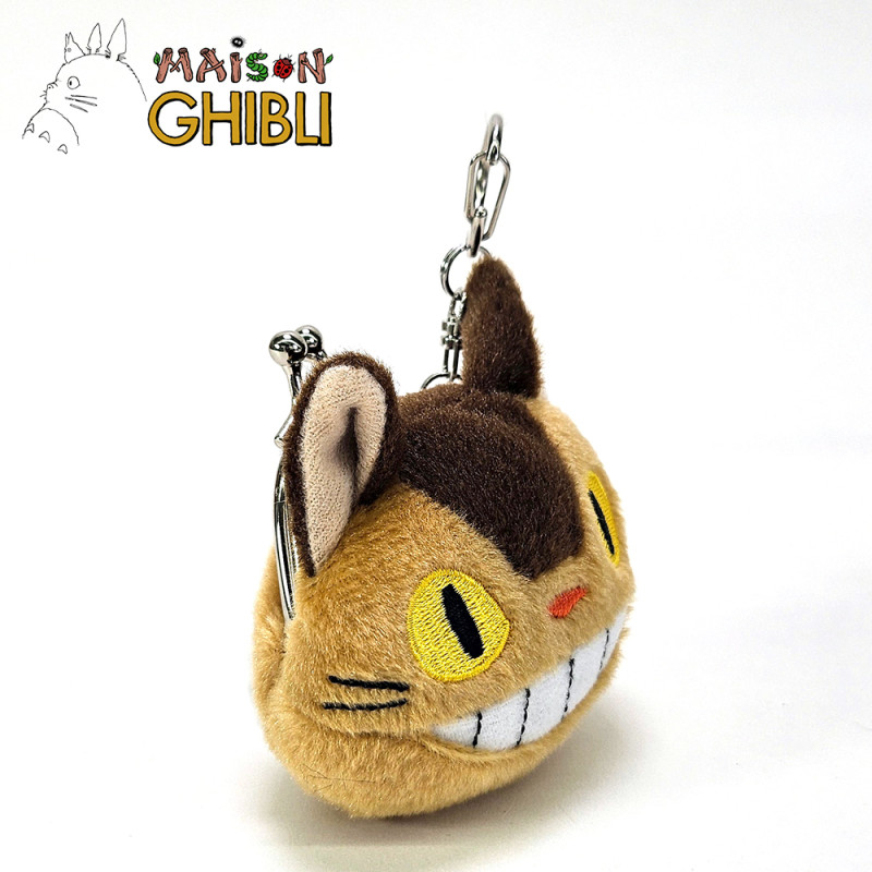 Purse Plush - Funwari mini coin purse Cat Bus - My Neighbor Totoro