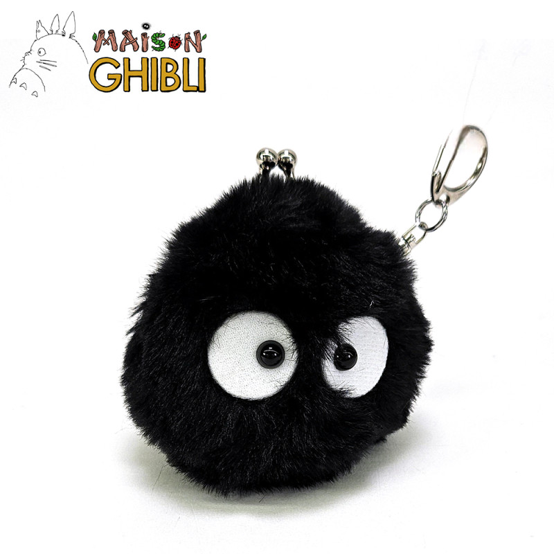 Purse Plush - Funwari mini coin purse Soot Sprite - My Neighbor Totoro