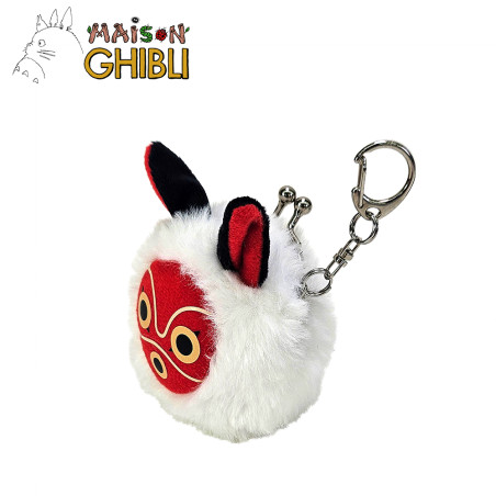 Purse Plush - Funwari mini coin purse San's Mask - Princess Mononoke