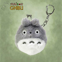 Monederos de peluche - Funwari Totoro Mini Monedero Gris - Mi vecino Totoro