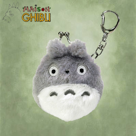 Monederos de peluche - Mini-porte-monnaie Funwari Totoro Gris - Mon Voisin Totoro