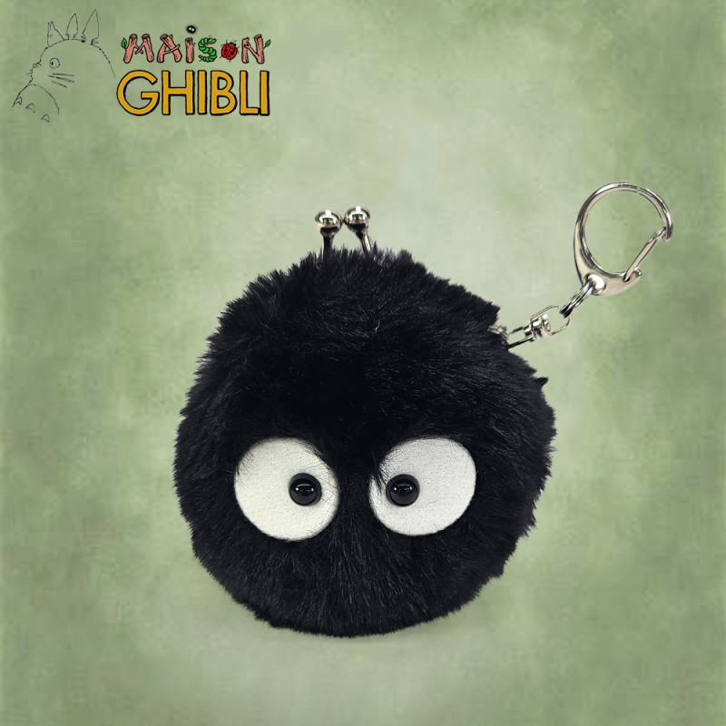Purse Plush - Funwari mini coin purse Soot Sprite - My Neighbor Totoro