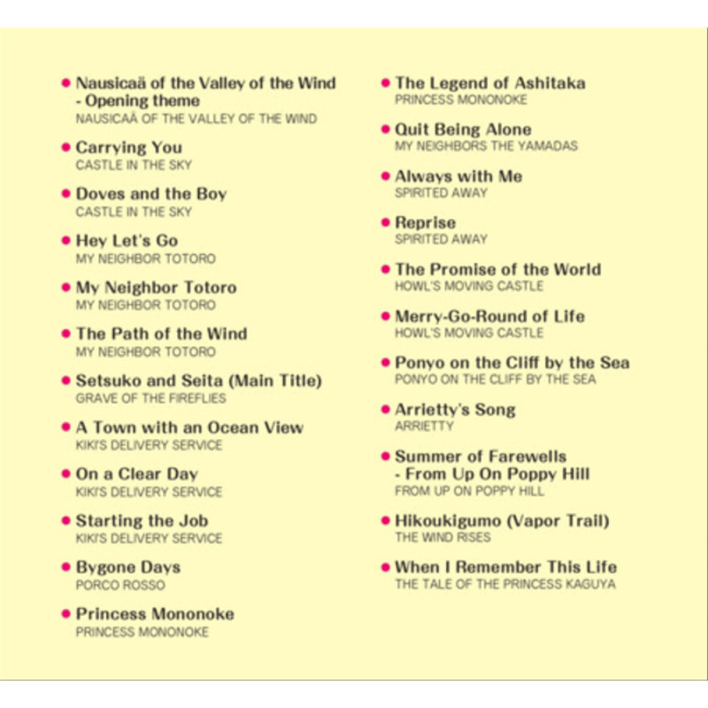 Music - Easy Music Sheet Piano Solo C Major - Studio Ghibli