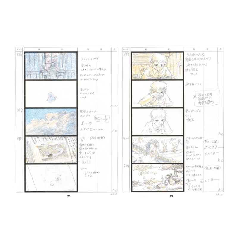 Cultura - StoryBoard complet - Le Garçon et le Héron