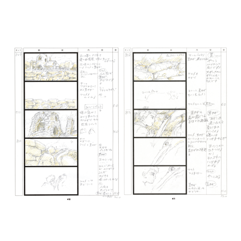 Cultura - StoryBoard complet - Le Garçon et le Héron