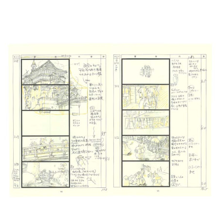 Cultura - StoryBoard complet - Le Voyage de Chihiro