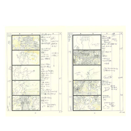 Cultura - StoryBoard complet - Le Voyage de Chihiro