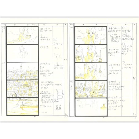 Cultura - StoryBoard complet - Kiki la petite sorcière Cultura - StoryBoard complet - Kiki la petite sorcière