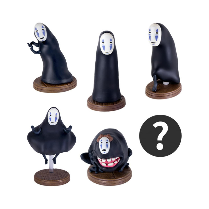 Figurines - Collection Kaonashi Assorted 6 Figurines - Spirited Away