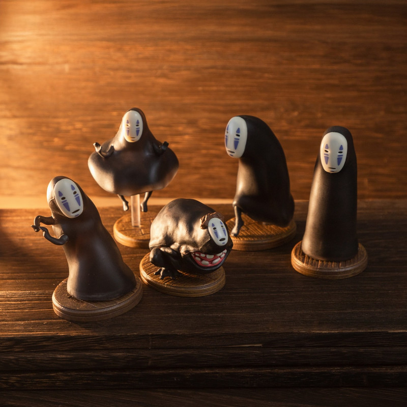 Figurines - Collection Kaonashi Assorted 6 Figurines - Spirited Away