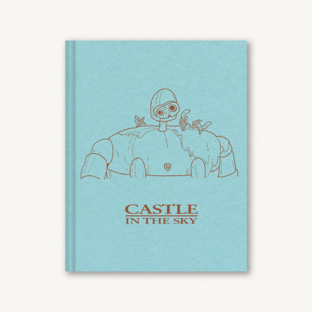Notebooks and Notepads - Robot Gardener Cloth Notebook - Castle in the sky Notebooks and Notepads - Robot Gardener Cloth Notebook - Castle in the sky