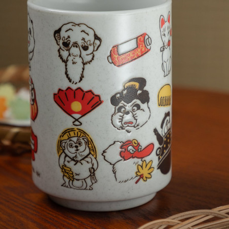 Mugs and cups - Japanese Tea Cup - Pompoko