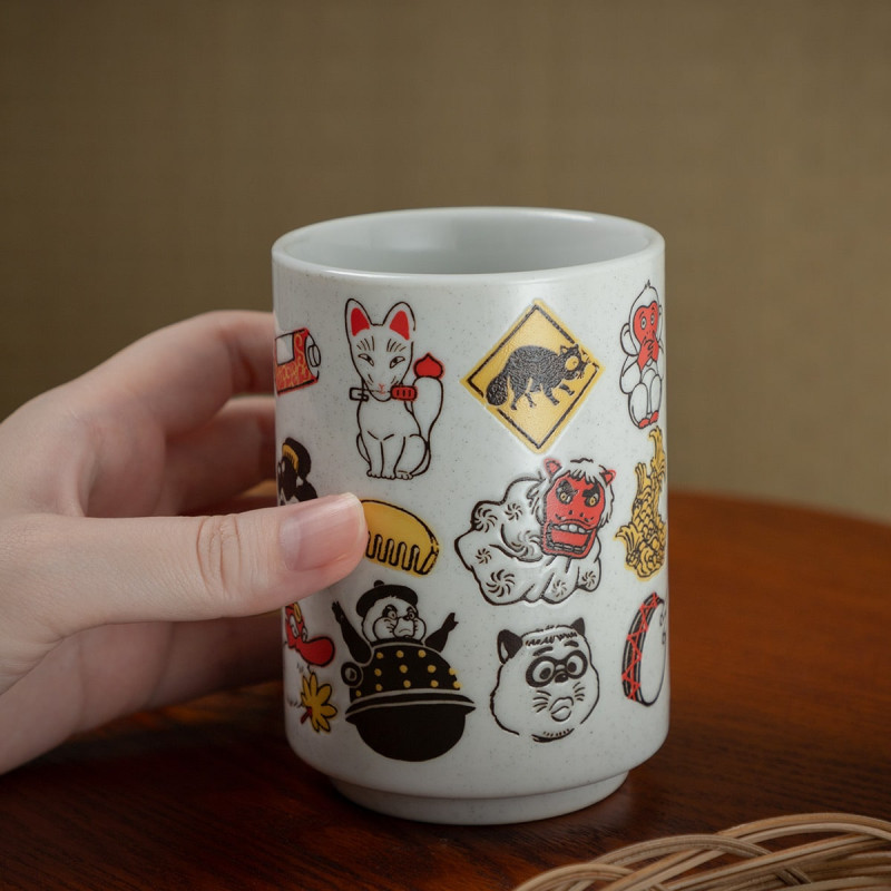 Mugs and cups - Japanese Tea Cup - Pompoko